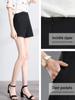 Women's High Waist Wide-Leg Summer Shorts - White A-Line, Black Slim Style, All-Match and Loose Fit