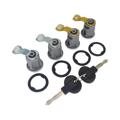 Hight Quality Set of 2/3/4 Door Lock 2 Keys Barrel Set Compatible 9170.G3 9170.CW 252522 FOR CITROEN Berlingo Xsara PEUGEOT