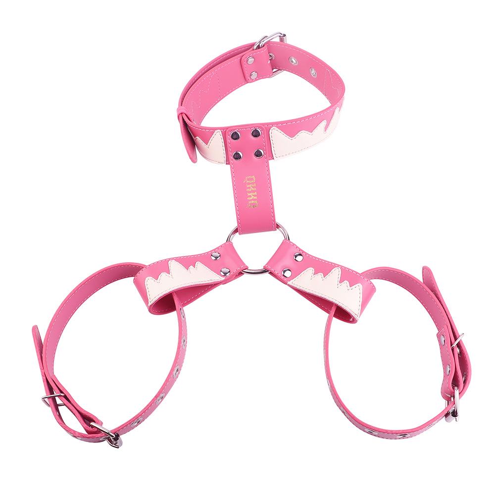 QKKQ Women's Wearable Erotic Breast Restraint & Stimulation Toy for Couples