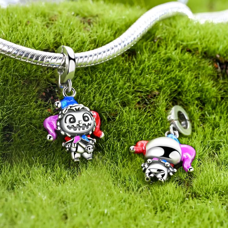 Copper Rabbit Fox Bear Charms Beads Fit Original Bracelet Charm Diy Jewelry Doll Series Pendants Dangle Gift For Woman