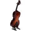 Mini Cello Model Ornament Bass Musical Instrument Wooden Decoration Delicate Gift