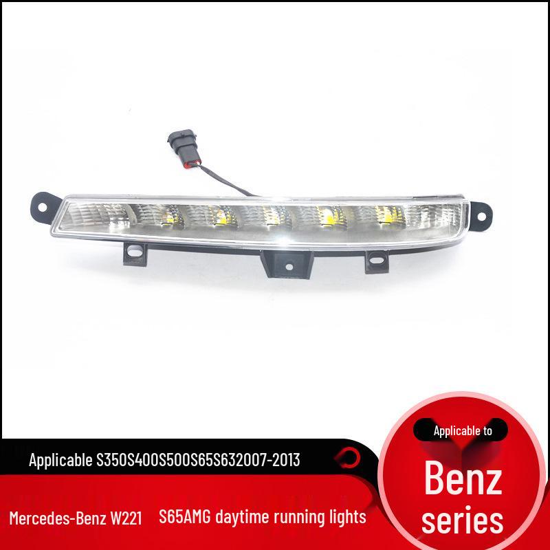LED Daytime Running & Front Fog Lights for Mercedes-Benz SW221: S65/S63 AMG, S350/S400/S500