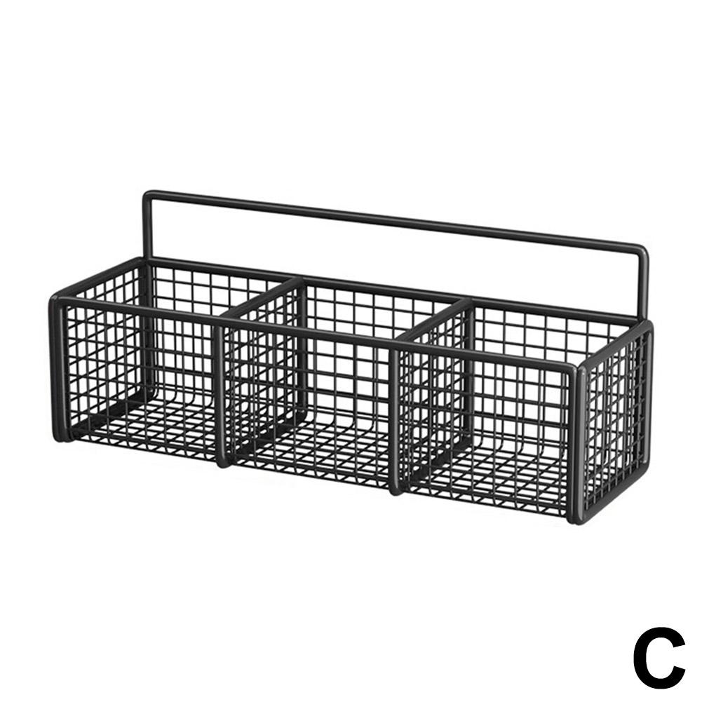 No-Punch Bathroom Shelf Bathroom Kitchen Wall Mount Storage Rack Bathroom Organiser Multifunctional Toiletries Organiser