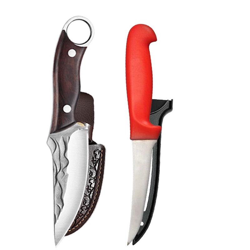 Professional Boning Knife Stainless Steel Kitchen Chef Knife Meat Cleaver Forged Knife Multi Fish Knife Kitchen Accessories