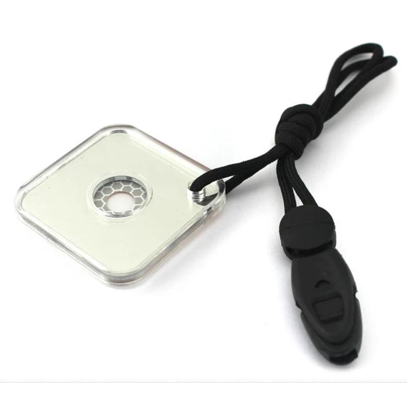 1PC Outdoor Reflective Signal Mirror Portable Emergency Survival Kit Camping Hiking Long Distance Communication Camping Gear
