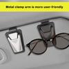 Metal Buckle Sunglasses Clip Premium Automobile Glasses Organizer  for Car Visor