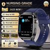 2025 New Blood Lipid Uric Acid Treatment Smart Watch Men ECG+PPG Heart Rate Sports HD Call Health Track for Samsung Smartwatch