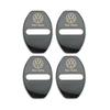 T23-For Volkswagen VW Golf 5 4 Polo Passat Jetta Touran CADDY Rline Car Styling 3D Car Door Lock Cover Protective Decoration Sticker