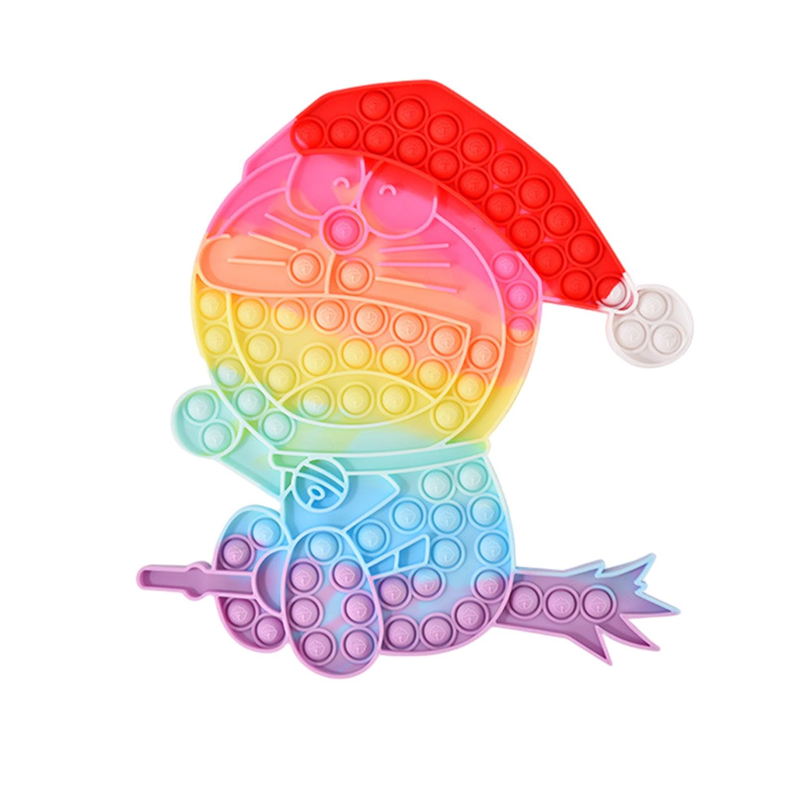 

Рождественская силиконовая сенсорная декомпрессия, настольная головоломка, декомпрессионная игрушка