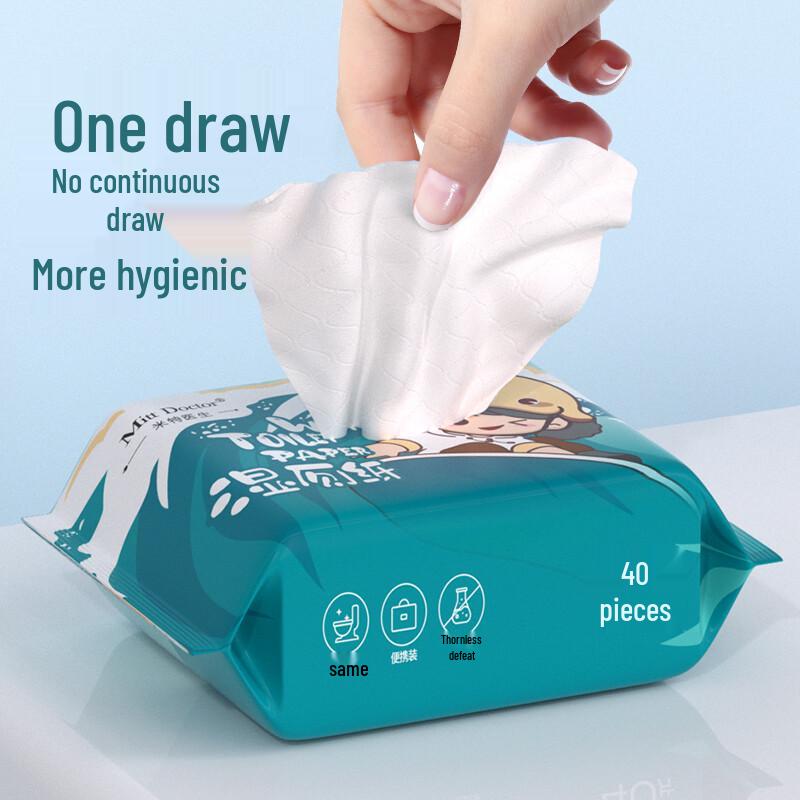 Dr. Meet Flushable Wet Toilet Paper