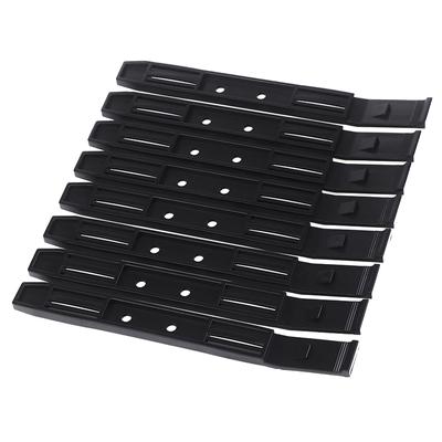 4Pair Black Chassis Hard Drive Mounting Desktop Hard Disk Bracket Computer Cooler Mounting Rail Hdd Shelf Slider