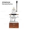 ZONESUN Multifunction Hot Foil Stamping Machine WT-90XTS Infrared Locator Leather Wood Paper Heat Press Machine with Drawers