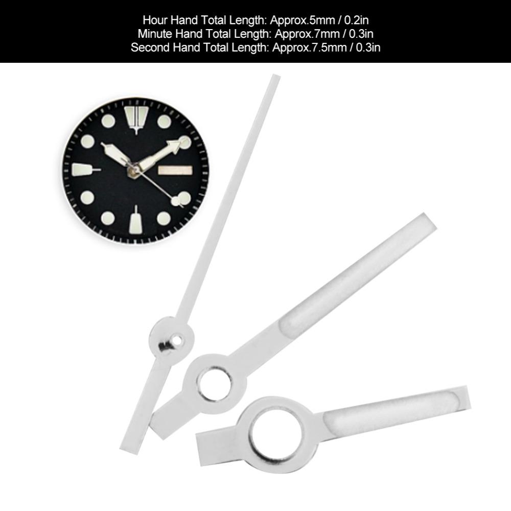 3 Pcs Different Sizes Luminous Watch Pointer for ETA2671 ETA2671 Movement Pointer Replacement