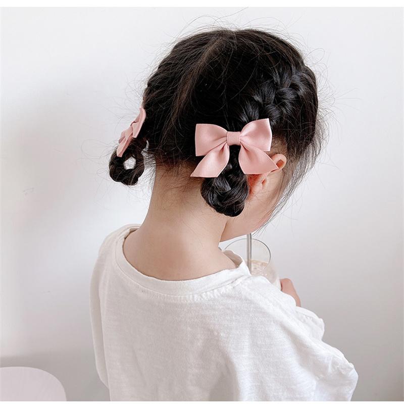 Cute Children Bowknot Princess Hairpins Girls Kids Hair Clips Bows Barrettes Accessories Hairclip Headdress Headwear Ornaments