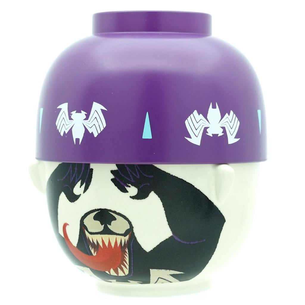 Marvel Gurihiru Large Venom Chawan and Soup Bowl Set (SAN3116-5)