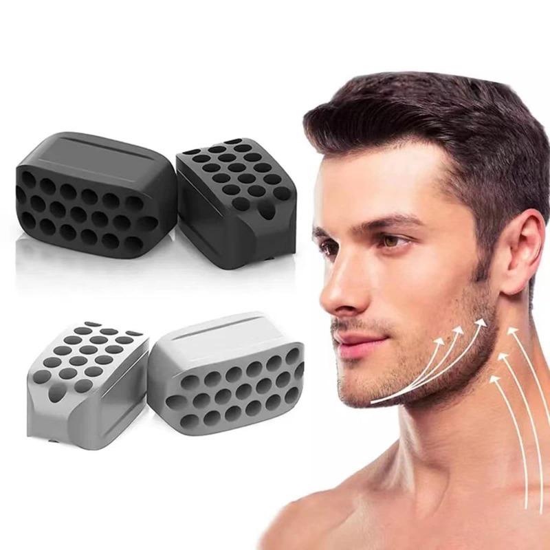 Masseter Ball, Jaw and Lower Jaw Trainer, Fitness Facial Muscle Trainer, Silicone Chewable Forging Silicone