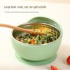 Silicone Snail Baby Bowl: Stainless Steel, Suction Cup, Anti-Fall Training Bowl for Toddlers