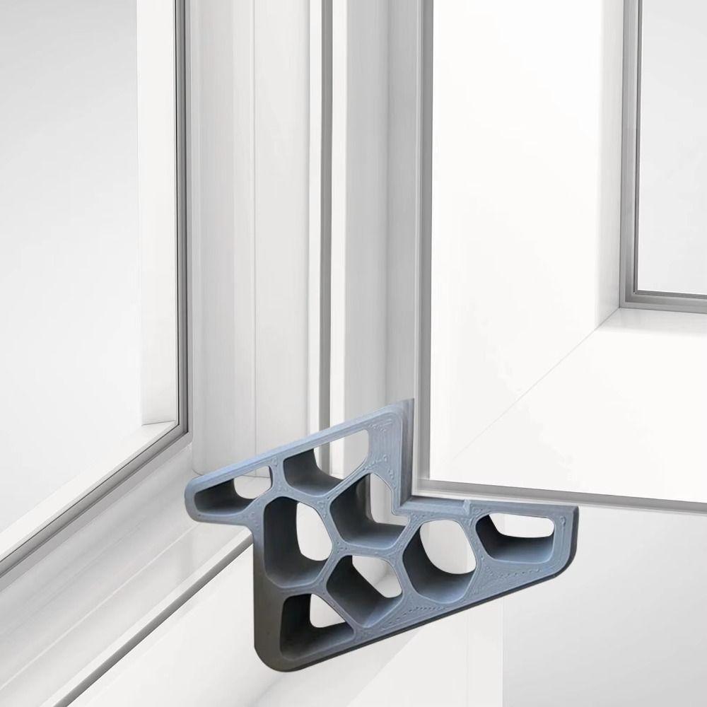 3D Window Stopper Anti-Slip Track Lock Stopper Multi-use Door Wedge  Balcony Doors