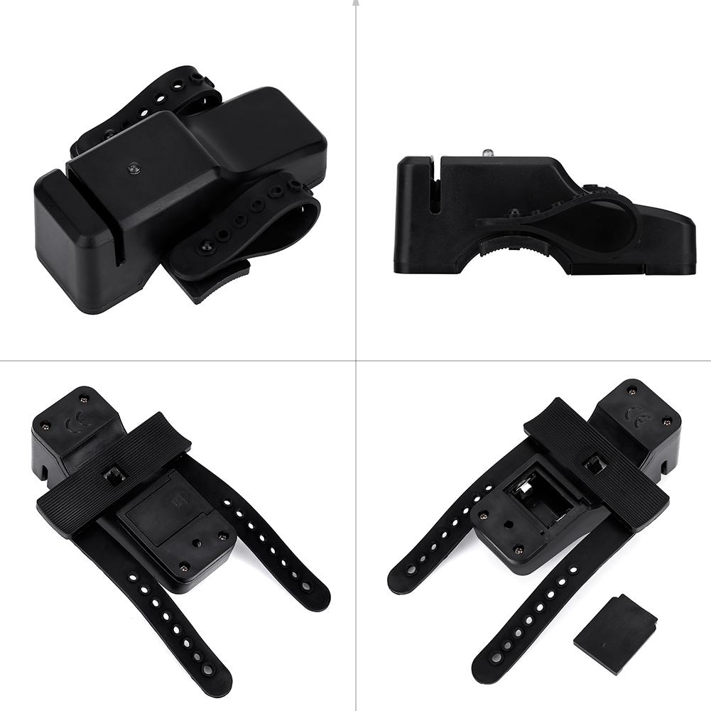 ABS Night Vision Sound Alert Bite Indicator Belt Band Fishing Alarm Black