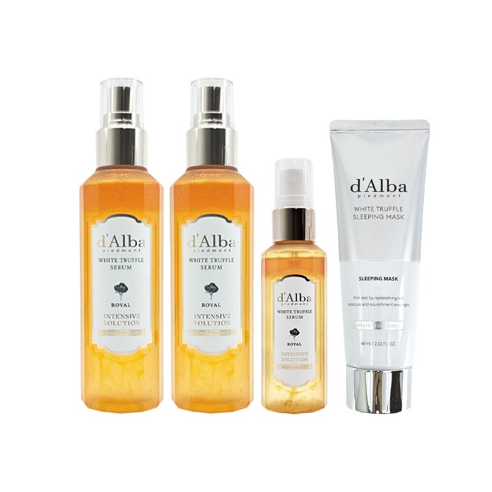 

[Large Capacity] d Alba Royal Mist Serum 160ml x 2 + 60ml + Sleeping d Alba Royal Serum 160ml 2+60ml+Sleeping