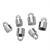5pcs Stainless Steel Lock Charms for DIY Jewelry Making Necklace Hip Hop Pendant Findings PadLock Accessories Crafts Supplies