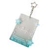 Unique Acrylic Star Card Holder Keychain Accessory Designed For Fans To Easily Carry And Display Idol Photo Cards