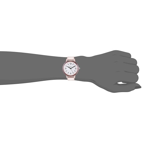 Fieldwork Analog Watch with Frappe PVC Strap, Women's, Pink, YM048-2