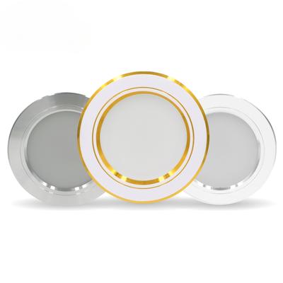 LED stropné svietidlá 220V LED stropné svietidlo 5W 9W 12W zapustené svietidlo okrúhle LED panelové svietidlo 15W 18W LED bodové svietidlo vnútorné osvetlenie