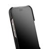 MELKCO For iPhone 16 Pro Case Compatible with MagSafe Waxy Genuine Cow Leather PC Phone Back Cover