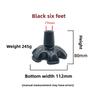 Cane Tips 6 Pillar Design Nonslip Rubber 19mm Crutch Tips with for Walking Stick Shooting Stick Crutch Tips Crutches Accessories