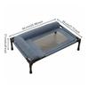 Industrial Cot Elevated Pet Bed Breathable Mesh Beds Raised Dog Cat Bedding