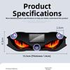 Wireless Devil Eyes Car Lights Suction Cup Car Atmosphere Light New Solar LED Car Light