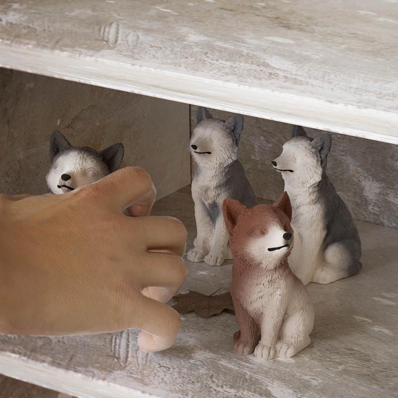 Easy To Clean Animal Shaped Silicone Mold Convenient Foxes Expory Resin Mold for DIY Project Great Mould for Gift Making