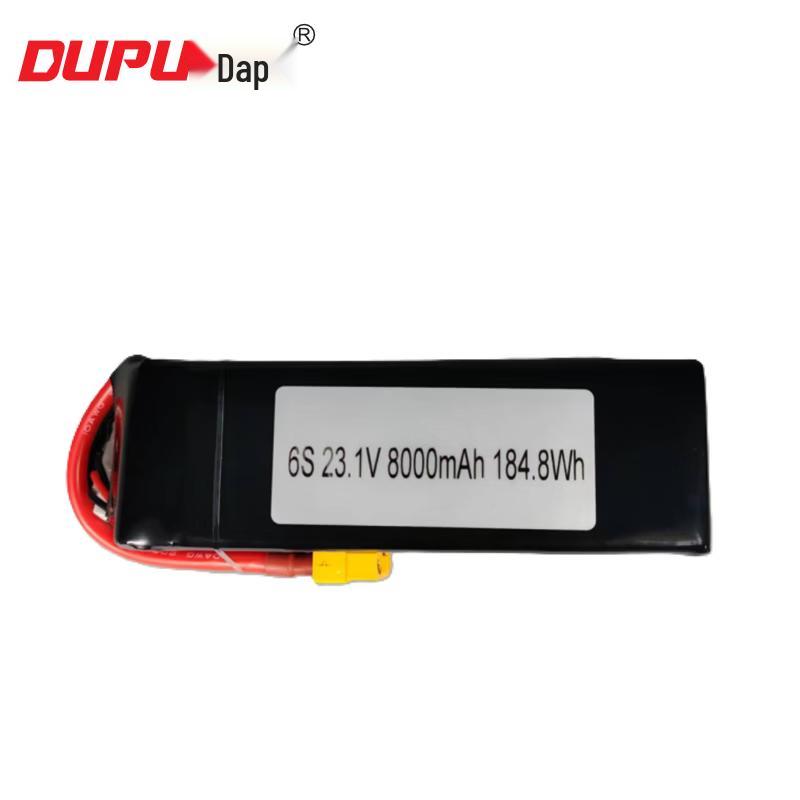 DUPU 6S 8000mAh 75C LiHV Drone Battery CN plug (adapter included)
