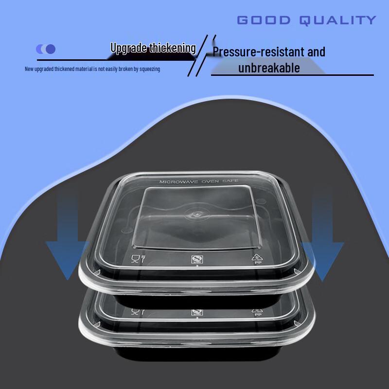 Square Disposable Meal Prep Container