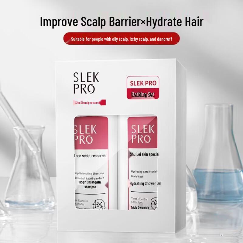 

SLEK PRO Gentle Clean Shower & Hair Care Gift Set