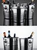 Stainless Steel Ice Bucket for Bar - Champagne & Beer Cooler