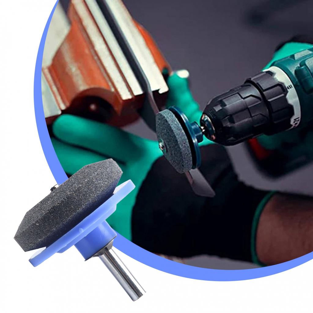 Electric Sharpener Grinding Wheel Whetstone Lawn Mower Round Disc