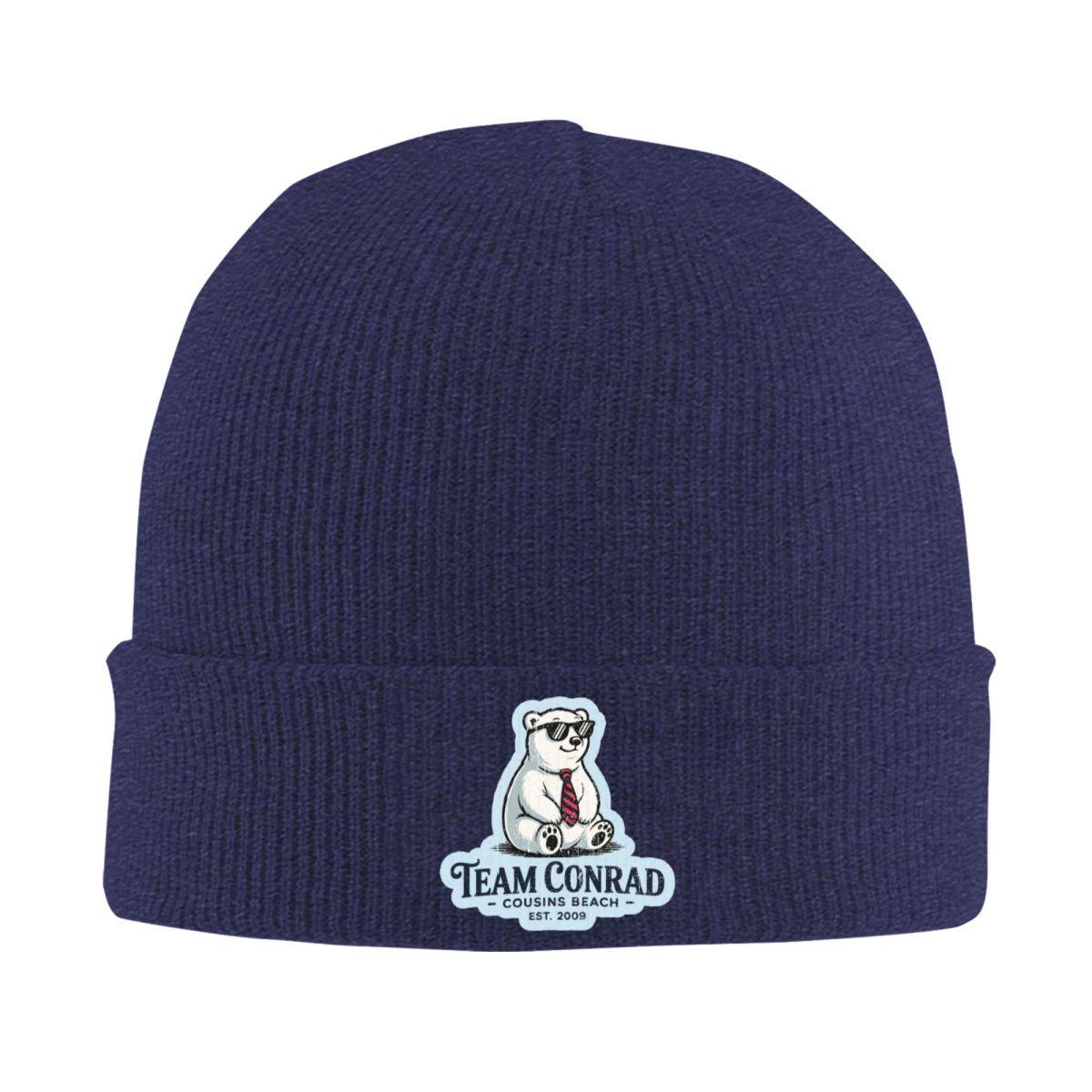 

Team Conrad Junior Mint Bear Warm Knitted Cap Winter Knit Bonnet Hat Skullies Beanies Hip Hop Caps for Unisex One Size