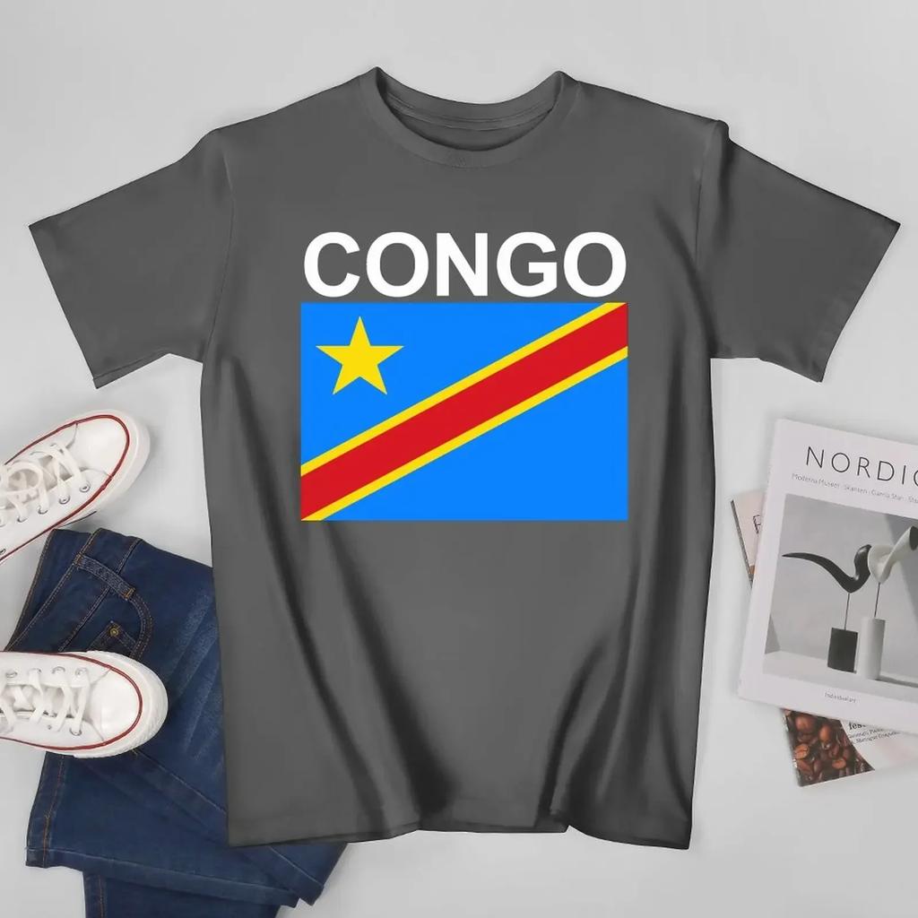 Unisex Unisex Democratic Republic of Congo Flag Premium Tshirt Tees T Shirts WoUnisex Boys 100 Cotton TShirt