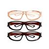 3pcs Protective Shutter Goggles Transparent Anti-wind Sand Anti-shock Labor Insurance Protective Glasses PC Material Transparent