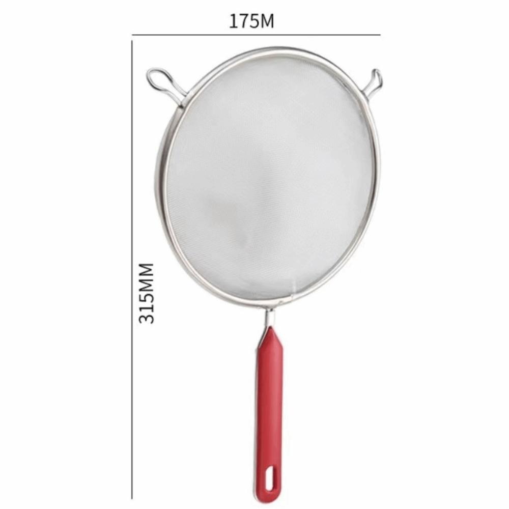 14 16 18 20 22cm Matcha-sikt Rustfritt stål Tesil Ny Finmasket sil for Kjøkken