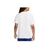 Nike Sport Casual Round Neck Printed Short Sleeve T-Shirt Men Tops White FD1297-100
