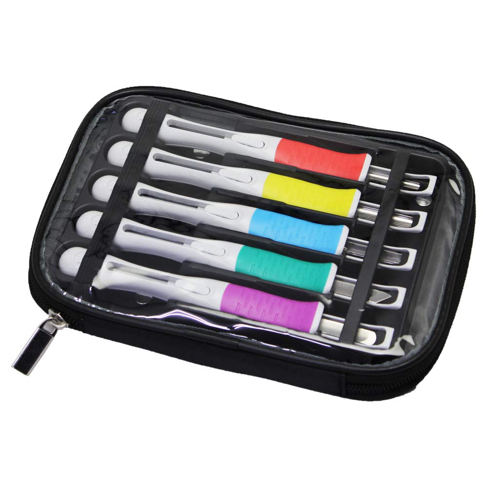 Carving Knife Set with Safety Sakura Grip Carving Knife SA Guard, (Left-Handed)