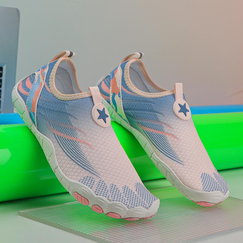 Fashion Pink Wading Shoes Man Water Sneakers Swimming Beach Quick-Dry Wading Footwear Outdoor Upstream Shoes Breathable Barefoot Sandals