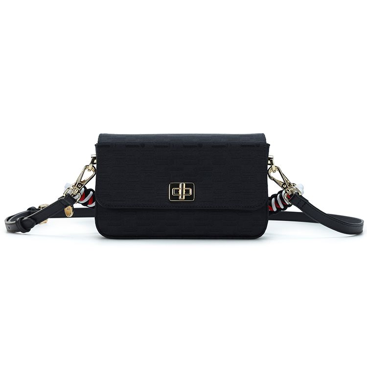 FILA Casual Fashion Simple Commuter Lock Closure PU Underarm Shoulder Crossbody Bag Women bags Legendary-Blue F13W221162F-NV XS 9500₽