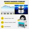 Ultrasonic Vinyl Record Cleaner 6L 40kHz Vinyl Ultrasonic Cleaning Machine Knob Control Record Ultrasonic Cleaner 4 Records Vinyl Sonic Cleaner