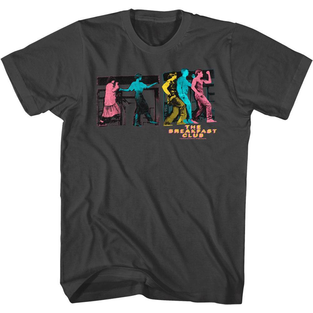 Breakfast Club Breakdance Colors Men T Shirt Library Dance Comedy Ringwald Top XXXXL