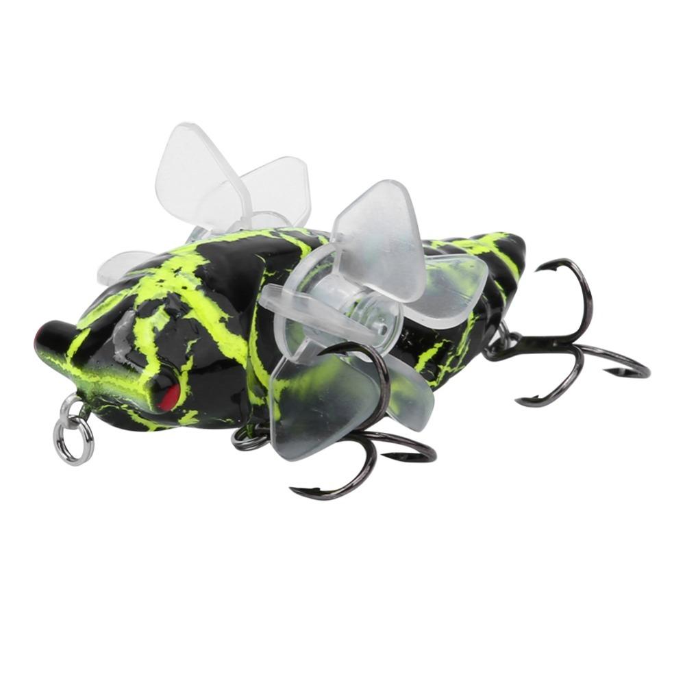 15.5g Bionic Cicada Lures 7.5cm Fishing Baits Durable Artificial Fishing Lures Lake Fishing