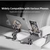 Adjustable Multi- Rotate Magnetic Phone Clip Holder Airplane Travel Essentials Travel Portable Mobile Phone Stand For iP